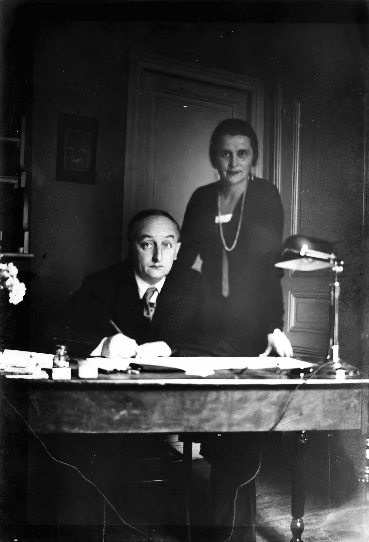 THOMAS DE HARTMANN AND WIFE OLGA
